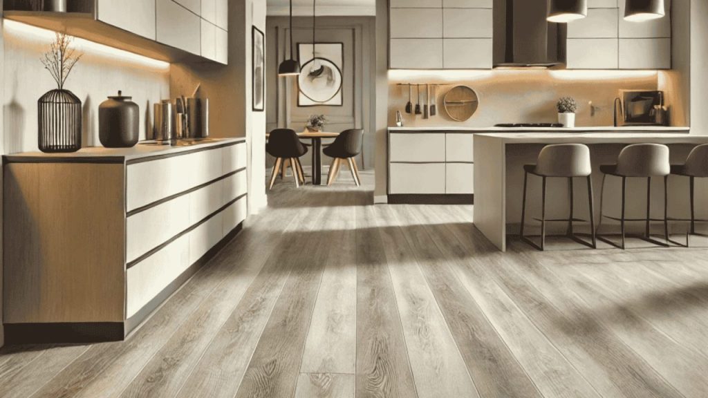 Chọn sàn nhựa hèm khóa cho phòng bếp Chọn sàn nhựa hèm khóa cho phòng bếp
