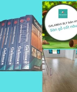 Sàn Gỗ Galamax 8 ly bản nhỏ