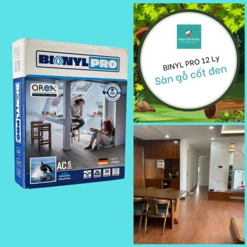Sàn Gỗ BinylPro dày 12 ly nhập khẩu Đức