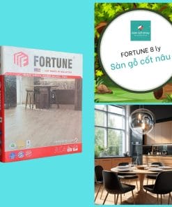 Sàn Gỗ Fortune dày 8 ly