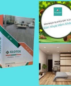 SÀN NHỰA DÁN GLOTEX DÀY 3,2 LY
