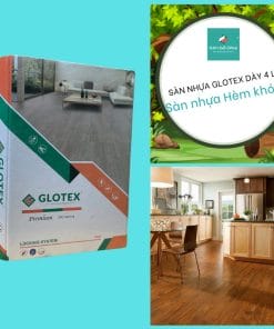 Sàn nhựa Glotex dày 4 ly