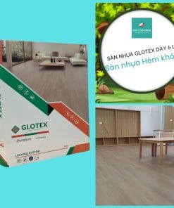 Sàn nhựa Glotex dày 6 ly