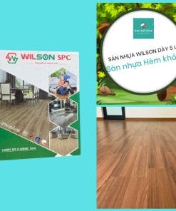 Sàn Nhựa Wilson Dày 5 Ly Hèm Khóa