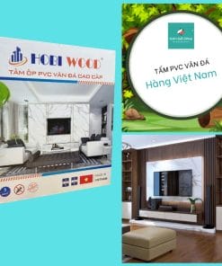 TẤM ỐP PVC VÂN ĐÁ HOBIWOOD DÀY 2,6LY