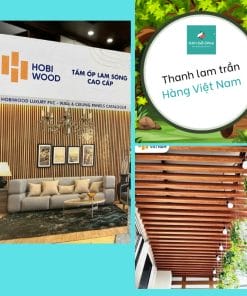 Thanh lam trần, Lam nhựa giả gỗ