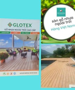 Sàn gỗ nhựa ngoài trời Glotex