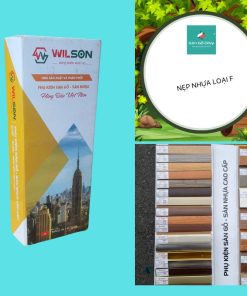 Nẹp nhựa loại F