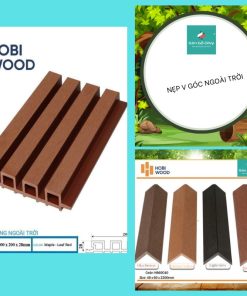 Nẹp V góc ngoài trời