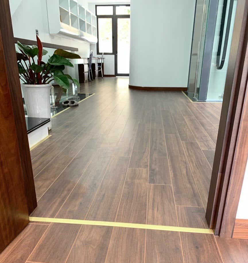 Sàn gỗ Camsan - ảnh thi công thực tế