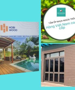Tấm ốp gỗ nhựa ngoài trời Hobiwood