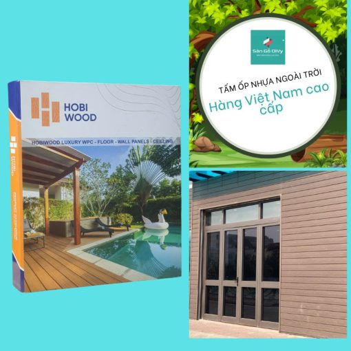 Tấm ốp gỗ nhựa ngoài trời Hobiwood