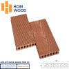 SÀN GỖ NHỰA NGOÀI TRỜI HOBIWOOD - 6 LỖ TRÒN 7 maple leaf red 1
