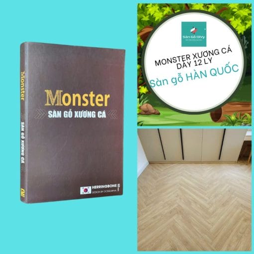 SÀN GỖ XƯƠNG CÁ HÀN QUỐC MONSTER