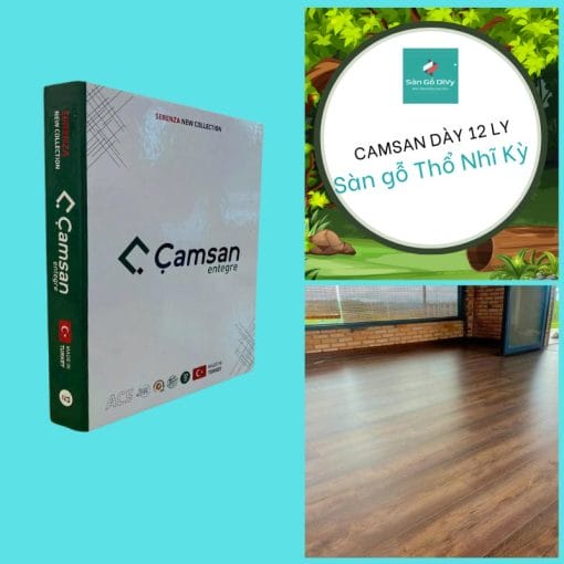 Sàn Gỗ CamSan dày 12 ly nhập Thổ Nhĩ Kỳ