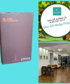 Sàn Gỗ Xương Cá Alsa dày 12 ly nhập khẩu Pháp