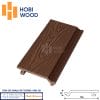 TẤM ỐP GỖ NHỰA NGOÀI TRỜI HOBIWOOD 8 tam go nhua op tuong hobiwood van 3d op 3d 156w21 oak brown