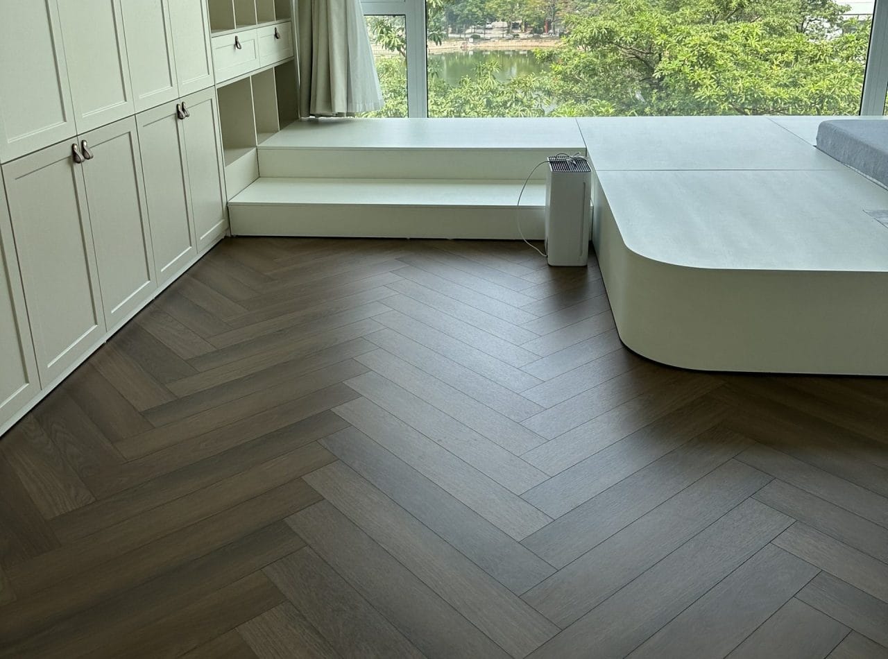 Sàn gỗ xương cá